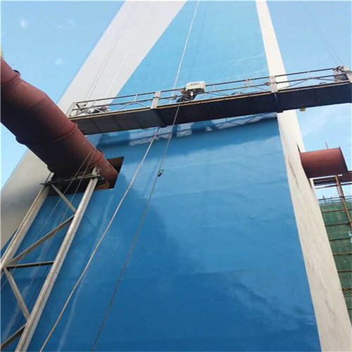匠心筑高臺，畫筆繪長空——宏順建設混凝土煙囪外壁手工繪畫與腳手架施工紀實